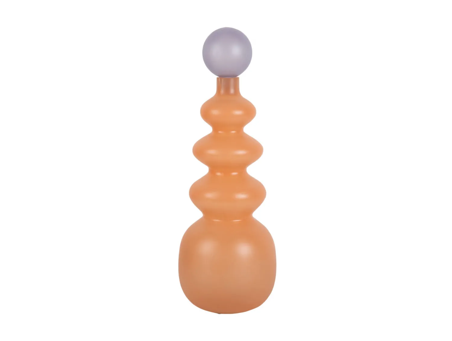 Online Present time - Vase Alegre Anillo large peach orange w. soft purple