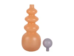 Online Present time - Vase Alegre Anillo large peach orange w. soft purple