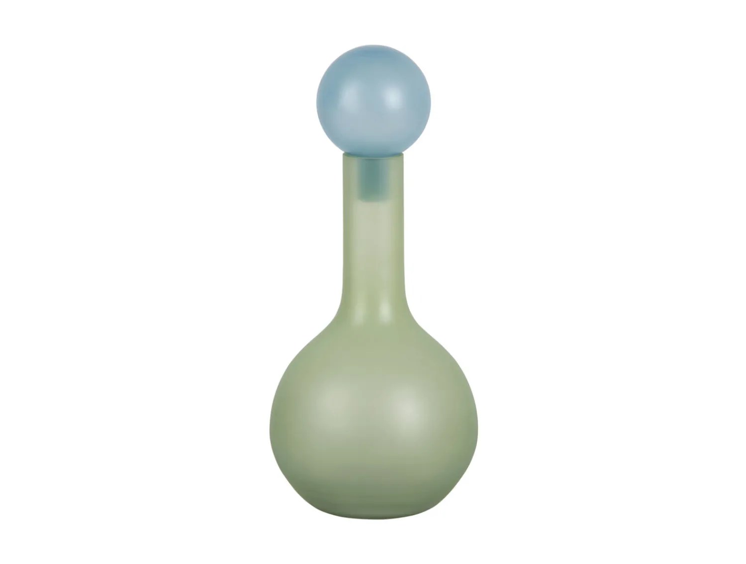 Discount Present time - Vase Alegre Globo soft green w. soft blue