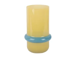 Outlet Present time - Vase Animado Anillo medium mango yellow w. soft blue