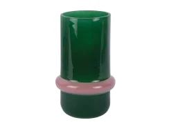 Hot Present time - Vase Animado Anillo medium retro green w. soft pink