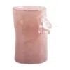 Discount Present time - Vase Bird On Branch small soft pink