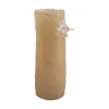 Sale Present time - Vase Bird On Branch large soft yellow