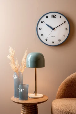 Hot Present time - Vase Bird On Branch small misty blue