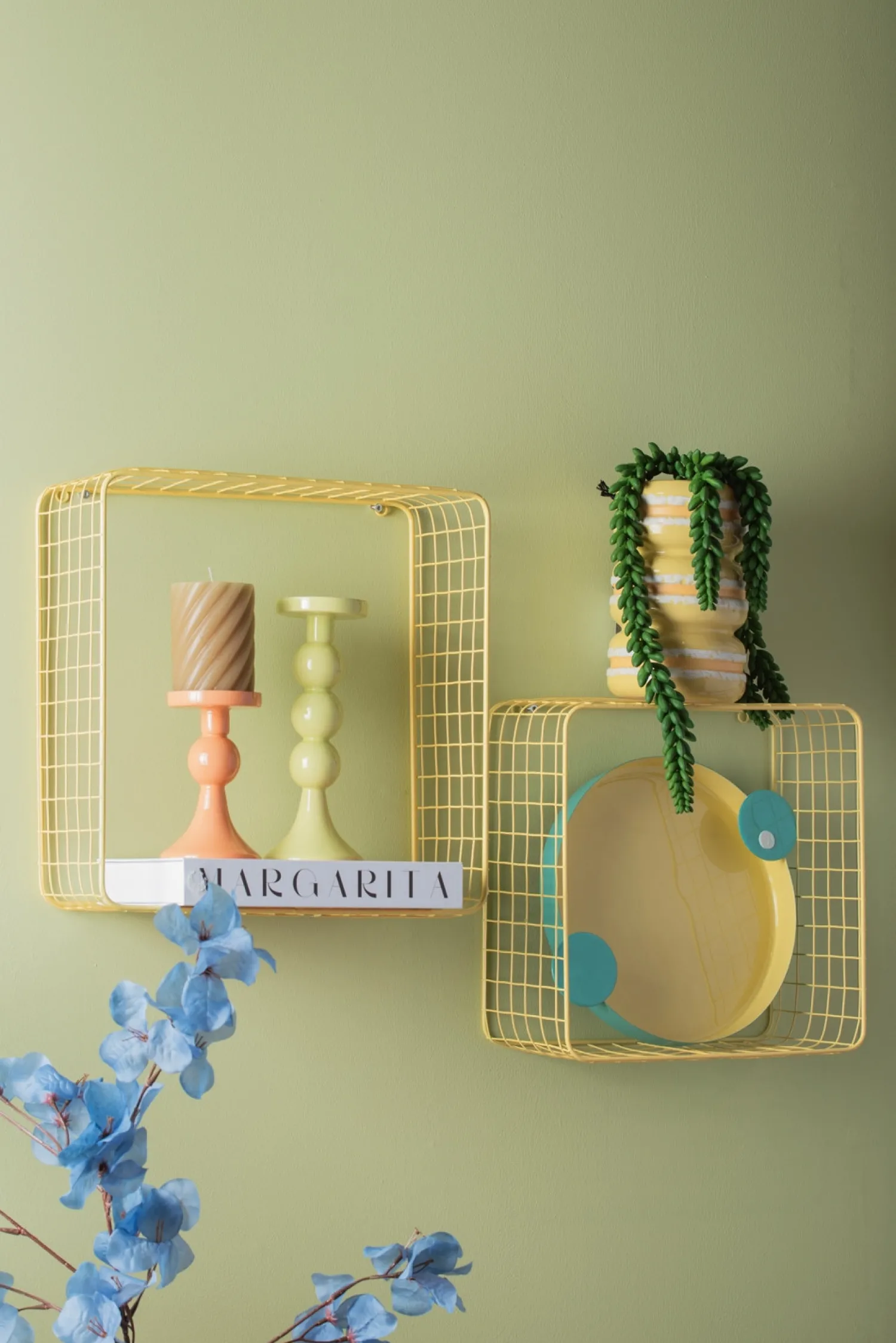 Outlet Present time - Vase Macaron soft yellow
