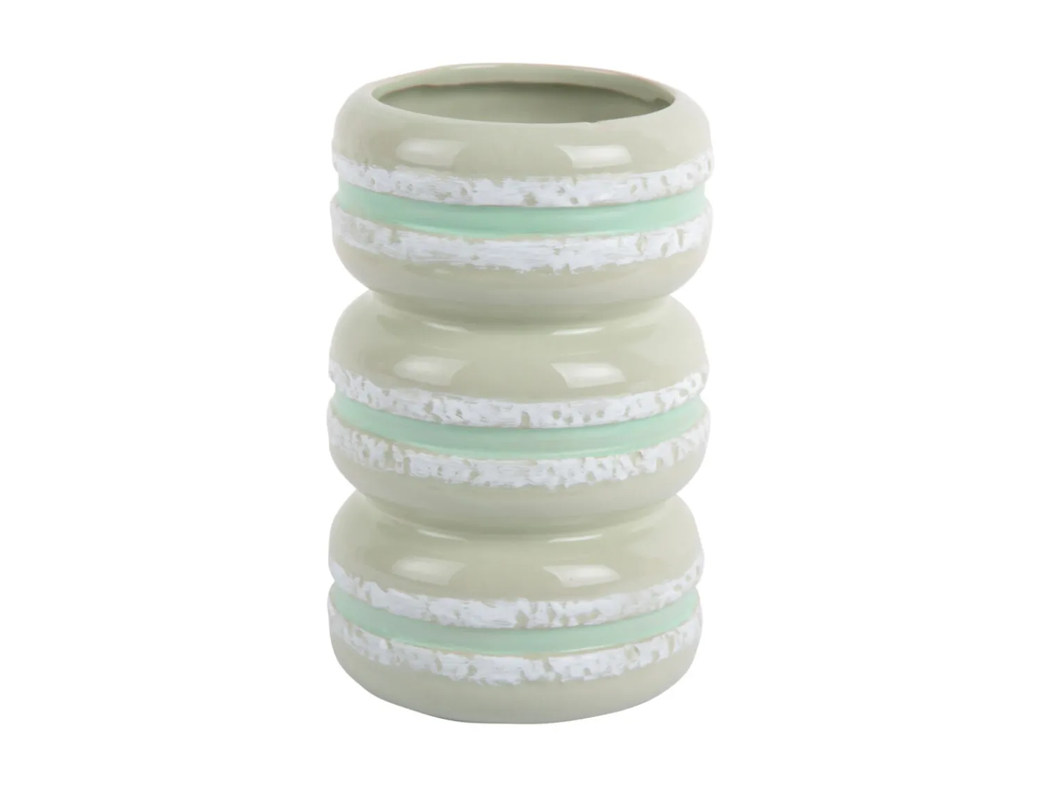 Discount Present time - Vase Macaron soft green