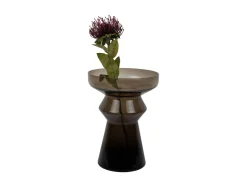 Online Present time - Vase Majesto chocolate brown