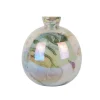 New Present time - Vase Melange bottle pearly jungle green