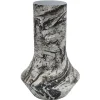 Outlet Present time - Vase Mosaic Marble white