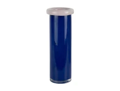Clearance Present time - Vase Plegado XXL cobalt blue w. soft pink