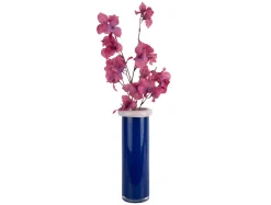 Clearance Present time - Vase Plegado XXL cobalt blue w. soft pink