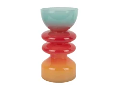 New Present time - Vase Summer Vibes glass large multi colour