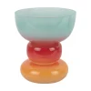New Present time - Vase Summer Vibes glass wide multi colour