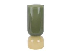 Present time - Vase Variado Colores large jungle green w. soft yellow