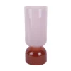 Outlet Present time - Vase Variado Colores large soft pink w. red ochre