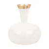 New Present time - Vase Yara large enamel white
