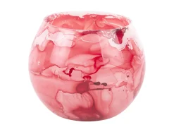 New Present time - Votive Blended small glass red ochre