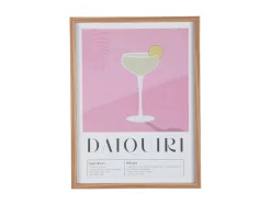 Discount Present time - Wall art Daiquiri soft pink