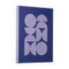 Outlet Present time - Wall art Geo Abstracto cobalt blue