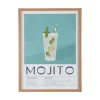 New Present time - Wall art Mojito green
