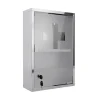 Hot Present time - Wall cabinet Medicine large chrome
