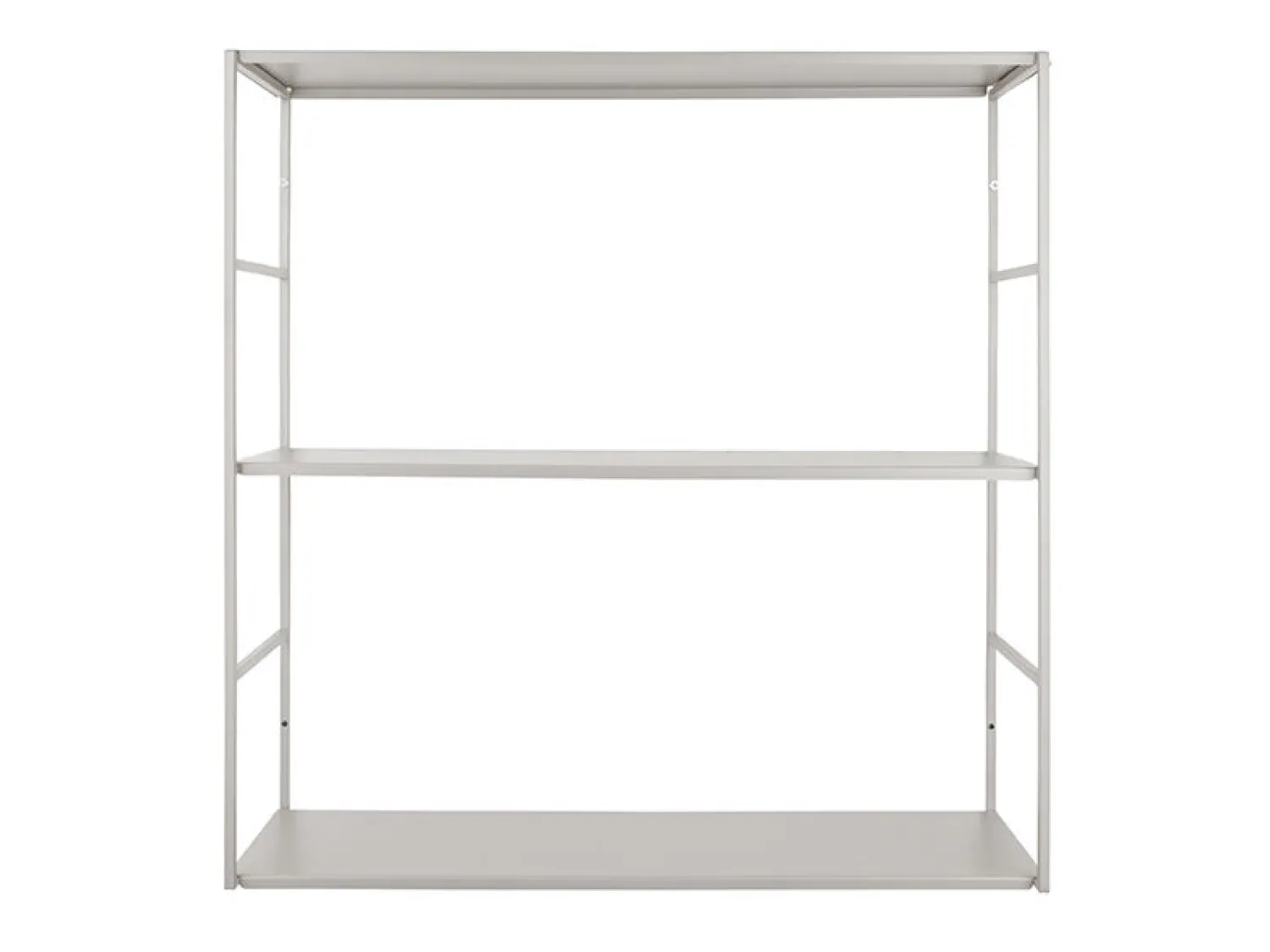 Best Present time - Wall rack Level metal matt warm grey