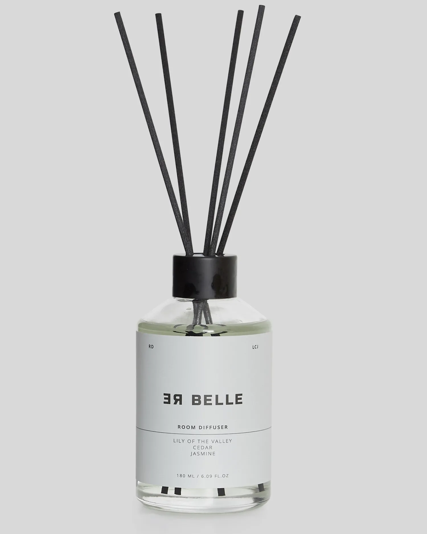 Rebelle Copenhagen - Room Diffuser Lily of the Valley Cedar Jasmine 180 ml - Glas