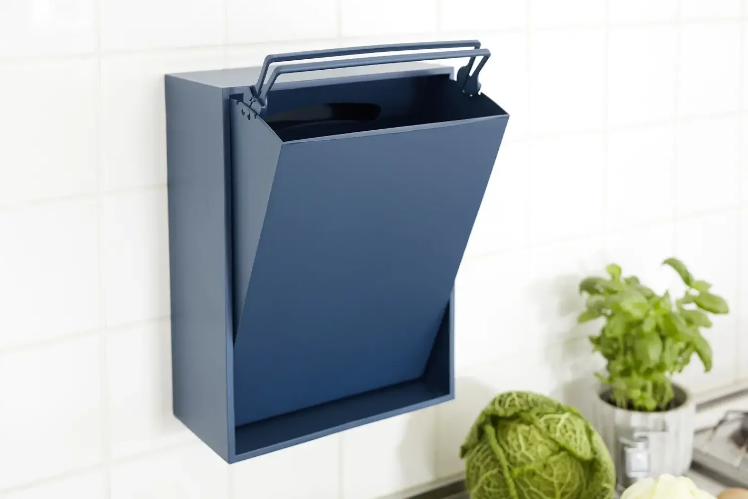 Outlet ReCollector - Affaldssortering, affaldsspand, bæredygtig, Blå, Deep Dive Blue