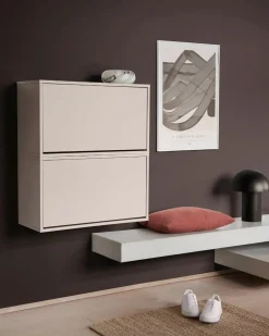 Online ReCollector - Skobox - Væghængt - Silver Cloud Grey