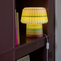 Clearance REMEMBER - Bordlampe i papir - Anna stripes