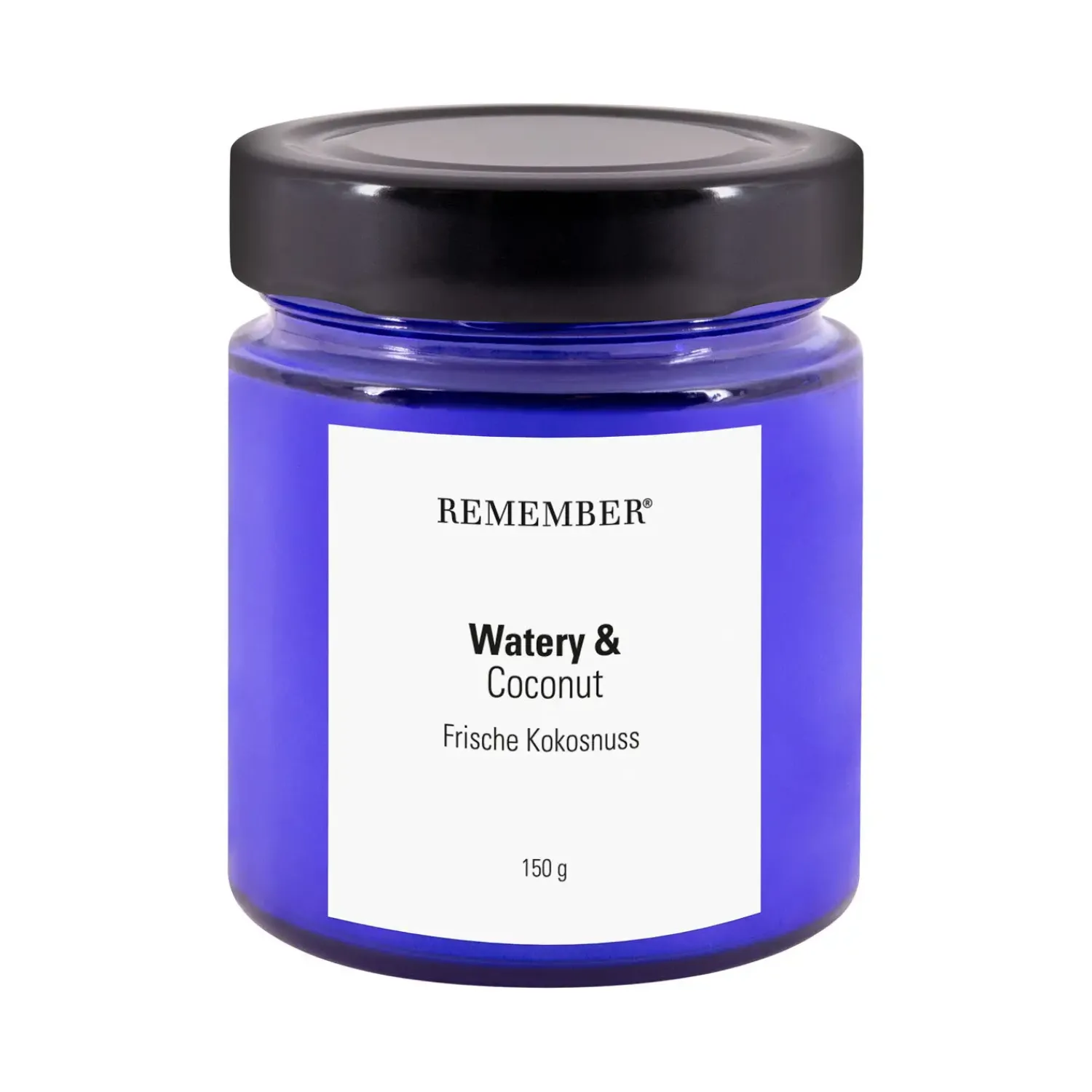 Clearance REMEMBER - Duftlys "Watery & Coconut"