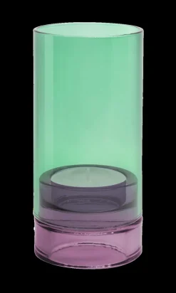 Best REMEMBER - Glas lanterne "lys" - Aqua