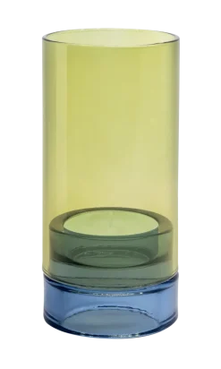 New REMEMBER - Glas lanterne "lys" - Lime