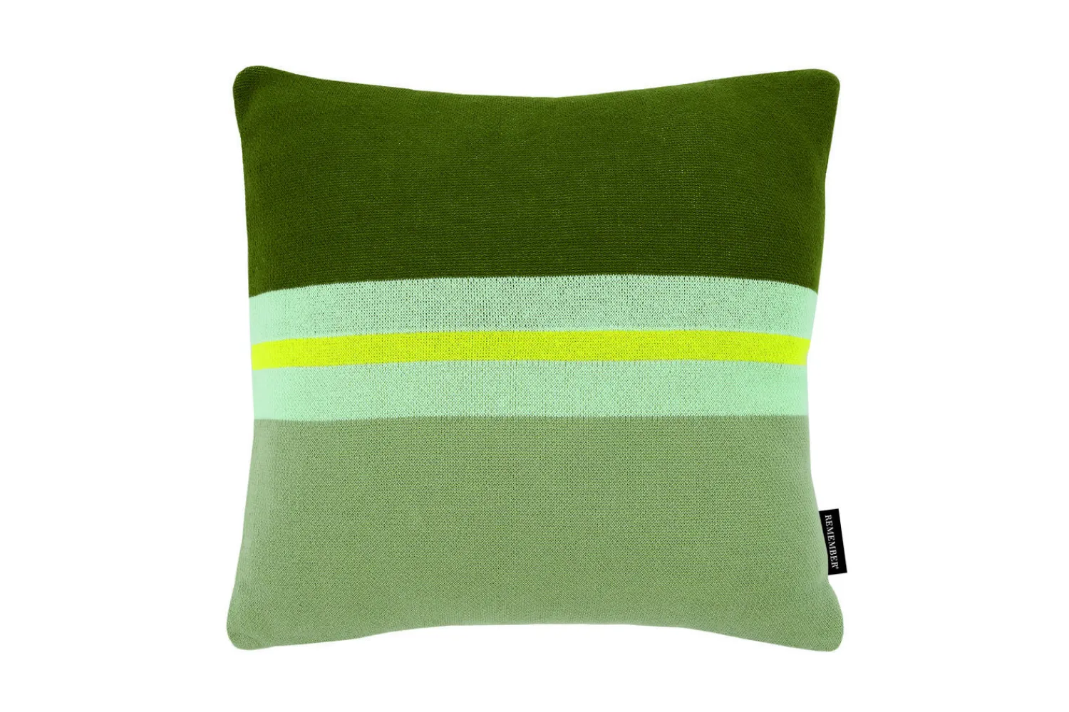 Outlet REMEMBER - "Salvia" strikket pude
