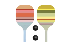 Outlet REMEMBER - Spil - Beach Tennis-Set "Miami"