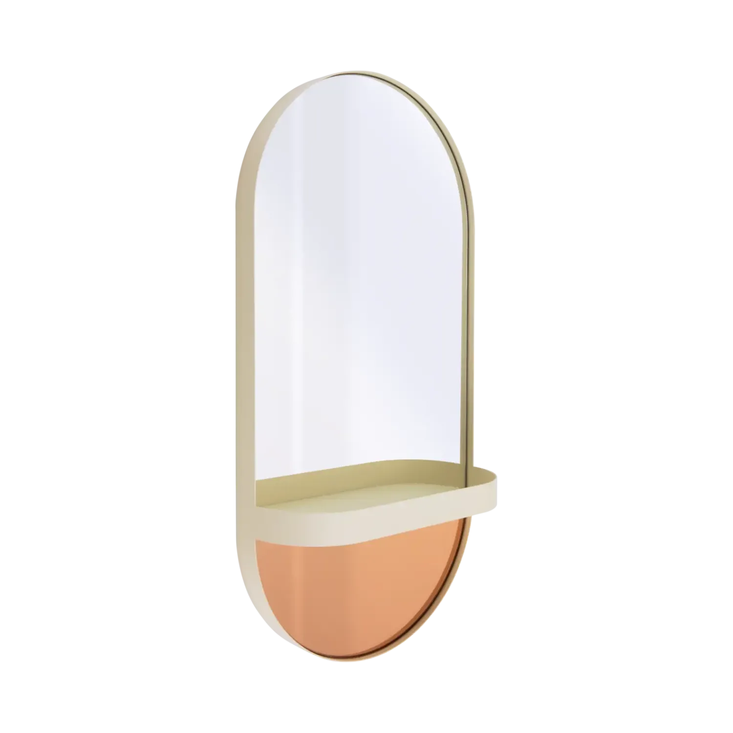 New REMEMBER - Wallmirror - Creme