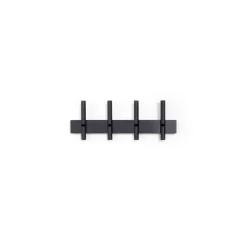 Best Roon & Rahn by We Do Wood - Reces Knagerække, Sort eg, 48 cm.