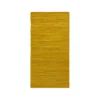 Hot Rug Solid - Bomuldstæppe, amber - 60x90 cm.