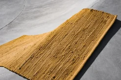 Hot Rug Solid - Bomuldstæppe, amber - 60x90 cm.