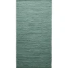 Sale Rug Solid - Bomuldstæppe, jade - 75x200 cm.