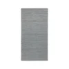 Hot Rug Solid - Bomuldstæppe, light grey - 60x90 cm - lysegrå