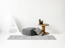 Hot Rug Solid - Bomuldstæppe, light grey - 60x90 cm - lysegrå