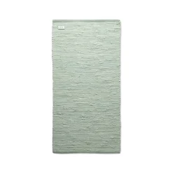 Rug Solid - Bomuldstæppe, Mint - 65x135 cm.
