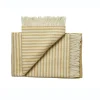 Best Silkeborg Uldspinderi - Plaid - Bogø - Sunshine Yellow/Gul - 140x240 cm