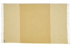 Best Silkeborg Uldspinderi - Plaid - Bogø - Sunshine Yellow/Gul - 140x240 cm