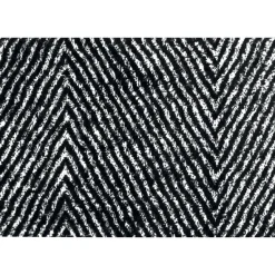 Best Skriver Collection - Måtte - TrendMat Delux - Herringbone - sort - 150x200 cm