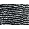 New Skriver Collection - Måtte - TrendMat Delux - Herringbone - sort - 200x300 cm