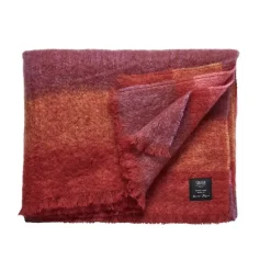 New Skriver Collection - Plaid - Nanna Ditzel - orange/pink - 140x190 cm