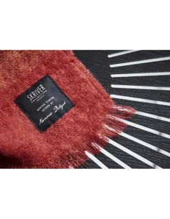 New Skriver Collection - Plaid - Nanna Ditzel - orange/pink - 140x190 cm
