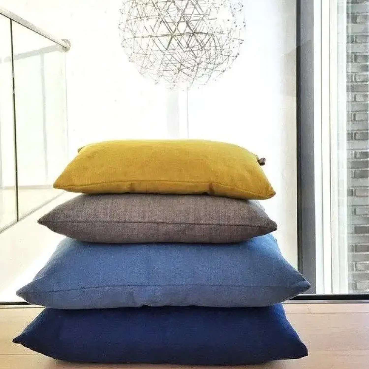 Discount Skriver Collection - Pude - Hotmadi - blå - 45x45 cm